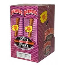BACKWOODS CIGAR SINGLE 24PK HONEY BERRY 