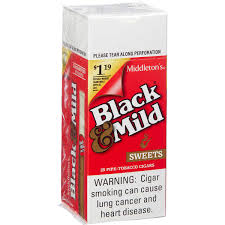 BLACK & MILD SWEETS $1.19 (25)