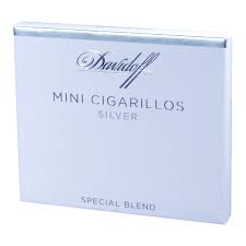 DAV Davidoff Cigarillos Silver US 50's 3.5X20(50)