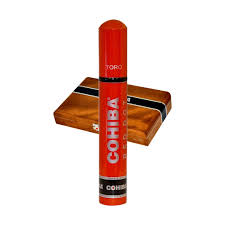 COHIBA RED DOT TORO ALUMINUM TUBE 6 X 50 (10)