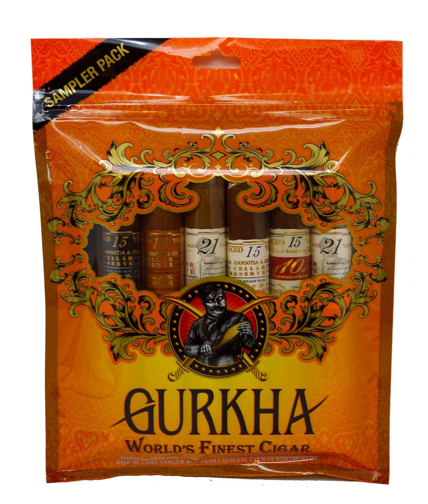 GURKHA SAMPLER TORO 6 CT POUCH