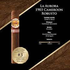 LA AURORA 1903 CAMEROON ROBUSTO (20)