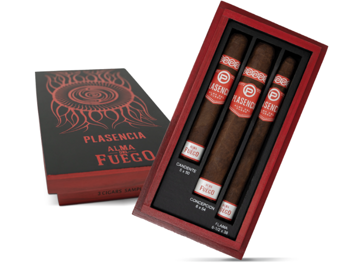 PLASENCIA ALMA DEL FUEGO 3 PACK CIGAR SAMPLER