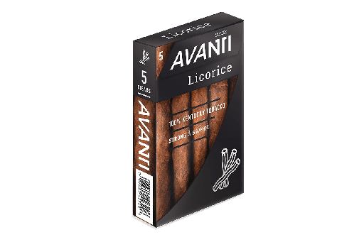 [INTREF001357] AVANTI LICORICE 10/5PACK  (50)