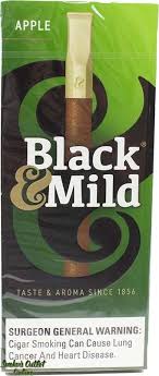 [INTREF001662] BLACK & MILD APPLE PT CIGAR 10/5PK.