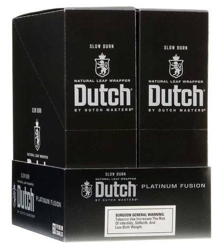 [INTREF003297] DUTCH MASTERS PLATINUM FUSION 60 CIGARILLOS