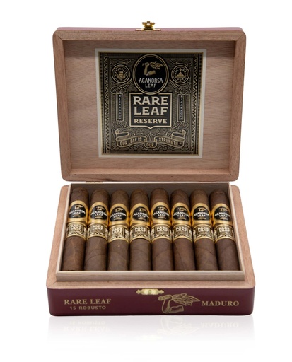 [INTREF000786] AGANORSA RARE LEAF ROBUSTO MADURO 5 1/4X52  (15)