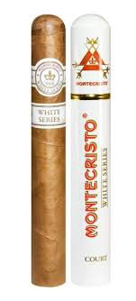 [INTREF006776] MONTECRISTO WHITE TORO GRANDE EN TUBO (54X6)