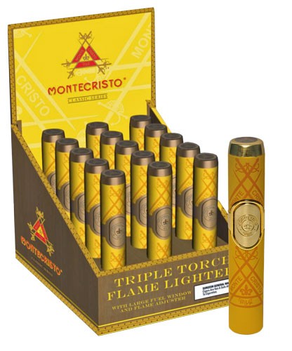 [INTREF006782] MONTICRISTO CIGARSTICK LIGHTER  DISPLAY (15)