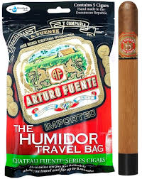 [INTREF000672] AF DOUBLE CHATEAU SG 5PK HUMIDOR BAG  (25)