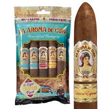 [INTREF001154] ASHTON LA AROMA DE CUBA FRESH PACK SAMPLER  (5)