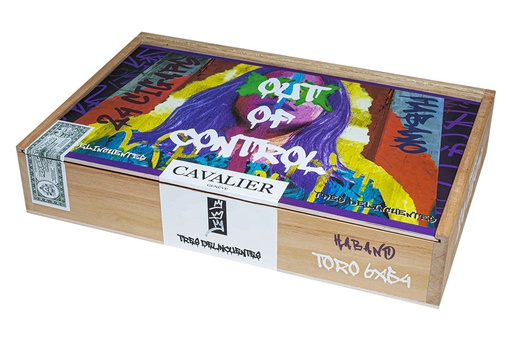 [INTREF002362] CAVALIER TRES DELINCUENTES HABANO TORO 6X54(24)