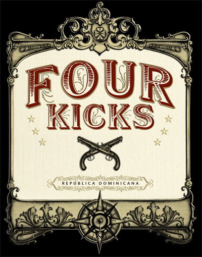 [INTREF002825] CROWNED HEADS FOUR KICKS CORONA GORDA5 5/8X46 (24)