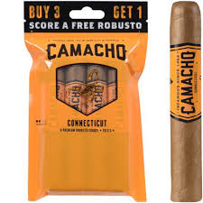 [INTREF002083] CAMACHO CONN ROBUSTO FRESH PACK 5/4 (20)