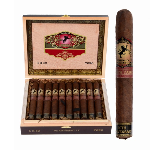 [INTREF002473] CHUPACABRA 10 YR TORO  6X52 20 ESTEBAN CARRERAS