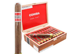 [INTREF002641] COHIBA RED DOT CRYSTAL CORONA TUBE 51/2X42 (20)