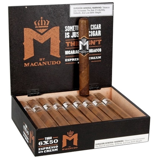 [INTREF006324] M ESPRESSO BY MACANUDO TORO 6 X 50 (20)