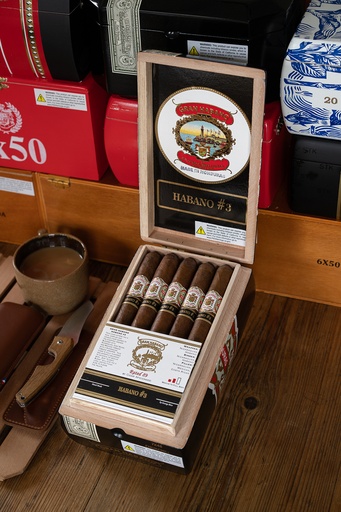 [INTREF004142] GH GRAN ROBUSTO HABANO #3 6 X 54 (10) GRAN HABANO