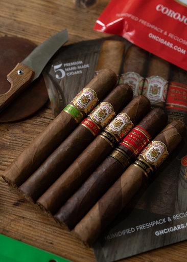 [INTREF004408] GRAN HABANO SAMPLER PACK CORE BRAND POUCH  (25)