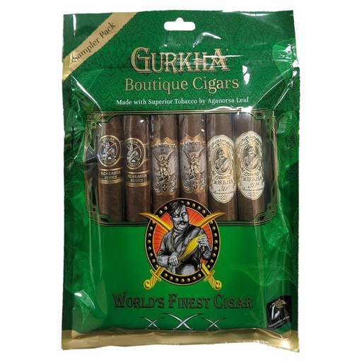 [INTREF004482] GURKHA BOUTIQUE 8 POUCHES 6 CIGARS  (48)