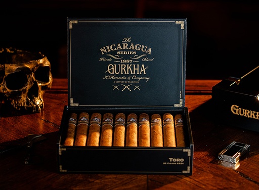 [INTREF004546] GURKHA NICARAGUA SERIES TORO 6X54  (20)