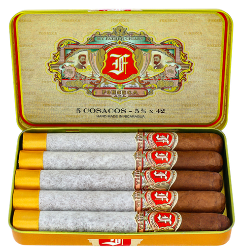 [INTREF006445] MY FATHER FONSECA COSACOS TINS OF 5 (5 3/8X42)