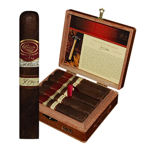 [INTREF000236] PADRON FAMILY RESERVE NO.50 NATURAL/MADURO  (10)