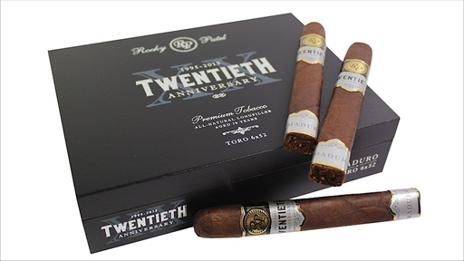 [INTREF009034] RP 20TH ANNIVERSARY MADURO TORO 6X52 (20)ROCKY PATEL