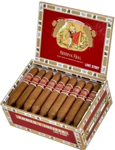 [INTREF008940] ROMEO Y JULIETA RSRVA REAL LOVE STORY4 1/4X46 (25)